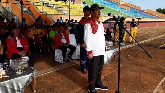 Bupati Konsel Membuka Pelaksanaan Porseni