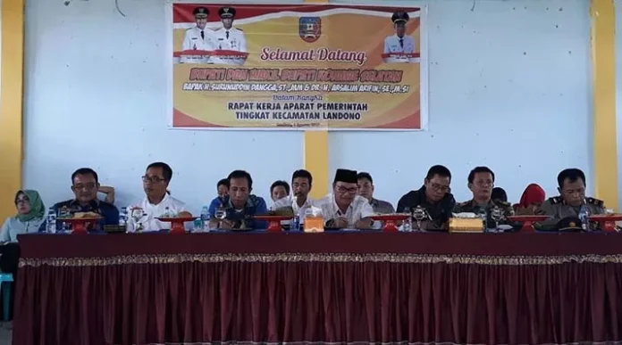 Awasi Penyelenggaraan Pemerintah Desa, Pemda Konsel Adakan Raker