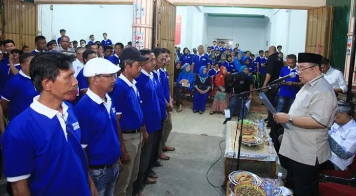 Maju di Pilgub Sultra, Asrun Kukuhkan Relawannya di Muna