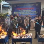 Bea Cukai Musnahkan 4 Juta Batang Rokok Ilegal Bea Cukai Musnahkan 4 Juta Barang Rokok Ilegal