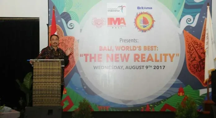 Buka Seminar IMA, Menpar Minta Bali Manfaatkan Momentum IMF-World Bank