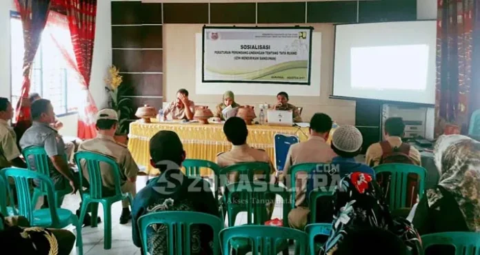 Tingkatkan Kesadaran Masyarakat, Dinas PU Butur Sosialisasikan Pentingnya IMB
