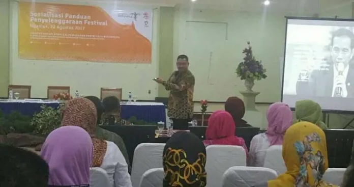 sosialisasi_wisata_nganjuk Tingkatkan Ekonomi Masyarakat, Kemenpar Dorong Nganjuk dengan Sosialisasi Festival