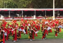 Tampil di Istana, Presiden Jokowi Puji Tari Jejer Kembang Menur Banyuwangi Tampil di Istana, Presiden Jokowi Puji Tari Jejer Kembang Menur Banyuwangi