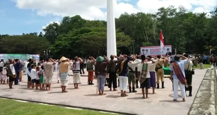 Tari Kolosal Persembahan Korem 143 Kendari Hebohkan Perayaan HUT RI di Sultra