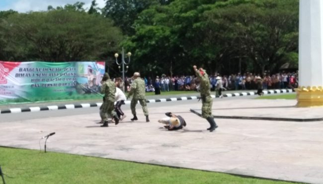 Tari Kolosal Persembahan Korem 143 Kendari Hebohkan Perayaan HUT RI di Sultra