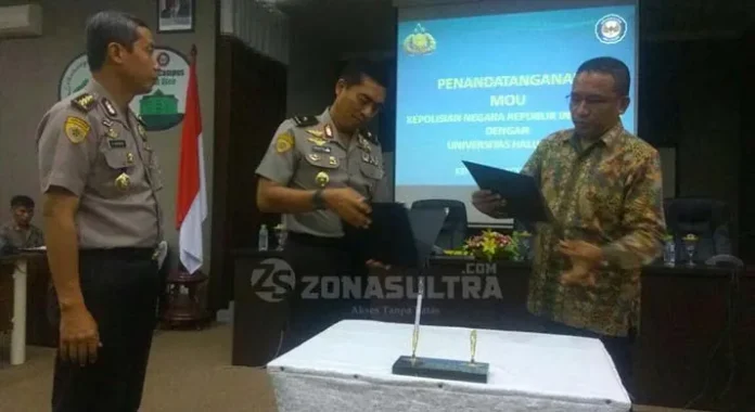 Mabes Polri Gandeng UHO Tingkatkan Kapasitas Personil