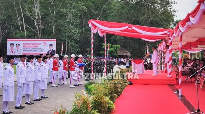 Peringati HUT RI ke-72, Saleh Lasata: Musuh Kita Kemiskinan