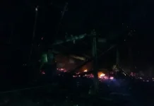 Ditinggal Pesta, Satu Unit Rumah di Koltim Ludes Terbakar