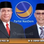 DPP Nasdem Resmi Rekomendasikan Ali Mazi-Lukman Maju Pilgub Ali Mazi - Lukman Abunawas, pilgub sultra