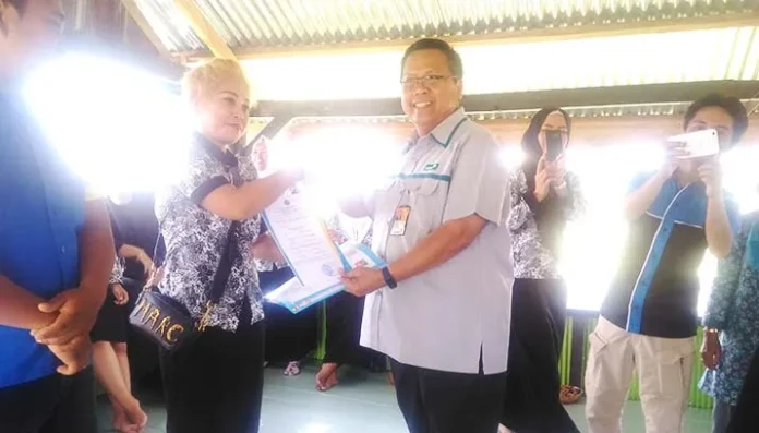 antam_blk Antam dan BLK kendari Latih 34 Warga Pomalaa Tehnik Menjahit dan Las Karbit