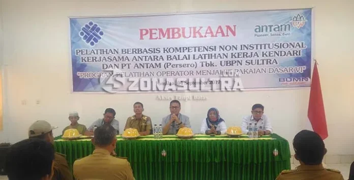 antam_pelatihan Antam dan BLK Kendari, Gelar Pelatihan Operator Menjahit, Wirausaha dan Las Karbit di Pomalaa