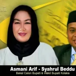 Koalisi Golkar-PKS Usung Asmani Arif-Syahrul Beddu di Pilkada Kolaka Asmani Arif - Syahrul Beddu, pilkada kolaka