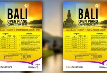 Pesona Bali Open Piano Competition 2017, Menjaring Wisman Keluarga dan Berkelas Bali Open Piano Competition 2017