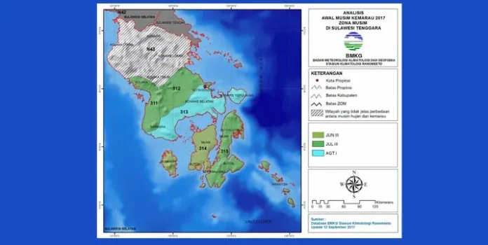 Musim Kemarau Landa Sebagian Wilayah Sultra, Warga Diimbau Waspadai Kekeringan