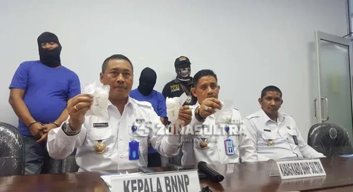 BNNP Sultra Ungkap Jaringan Internasional Narkoba