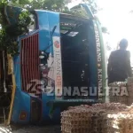 Tak Layak Operasi, Bus Rute Kendari-Makassar Terbalik di Unaaha Tak Layak Operasi, Bus Rute Kendari-Makassar Terbalik di Unaaha
