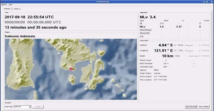 Tak Cukup 12 Jam, Dua Gempa Tektonik Guncang Sultra