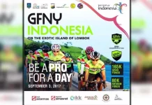 Lidia Fluhme Jawara GFNY, Lombok Destinasi Sport Tourism Kelas Dunia Grand Fondo New York Indonesia 2017, gfny