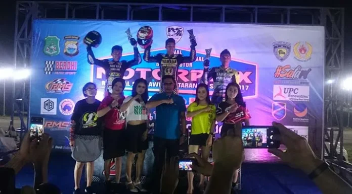 Handy Tuahatu Juara Umum Kejurnas Motoprix Region V