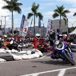 Kejurnas MP2, Pembalap Sultra Start di Posisi Keempat Handy Tuahatu Target Juara Umum di MP2