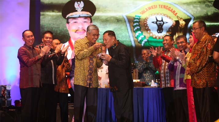 Meriahnya HUT Sultra Terakhir Pemerintahan NUSA