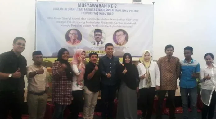 ika_fisip_uho Irham Kalenggo Terpilih Jadi Ketua IKA Fisip UHO