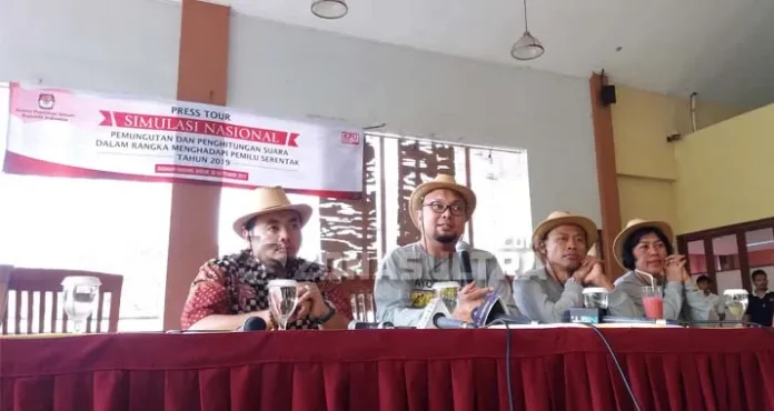 Simulasi Pemilu 2019, KPU Akan Buat Sangsi Pelanggaran Penggunaan C6