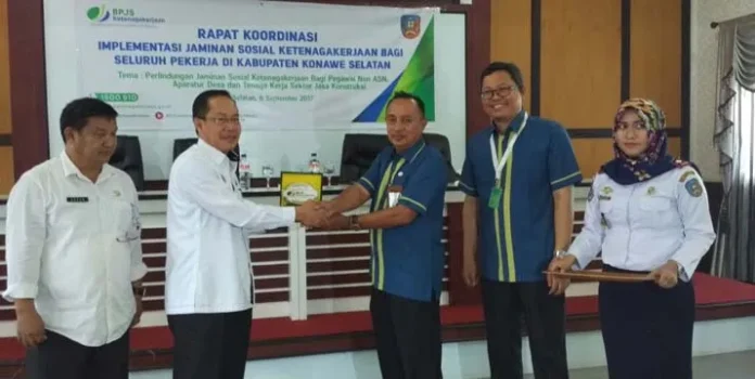 Pemkab Konsel Pastikan 1.200 Pegawai Non ASN Terdaftar di BPJS Ketenagakerjaan