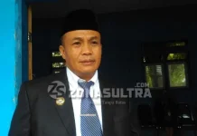 LM Rajiun: Para SKPD Jangan Hanya Menikmati Jabatan Bupati Kabupaten Muna Barat (Mubar) LM.Rajiun Tumada