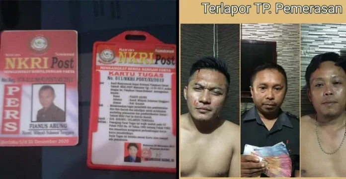 Diduga Peras Pengusaha Kayu di Kolaka, 1 Wartawan dan 2 LSM Ditangkap Polisi