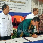 Implementasi Transaksi Non Tunai, Bank Sultra MoU Pemda Implementasi Transaksi Non Tunai, Bank Sultra MoU Pemda