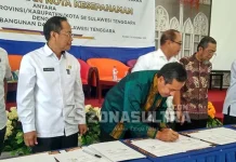 Implementasi Transaksi Non Tunai, Bank Sultra MoU Pemda Implementasi Transaksi Non Tunai, Bank Sultra MoU Pemda