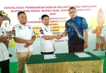 Antisipasi Sengketa Pilkada, KPUD Konawe Tanda Tangani MoU dengan Kejaksaan Antisipasi Sengketa Pilkada, KPUD Konawe Tanda Tangani MoU dengan Kejaksaan