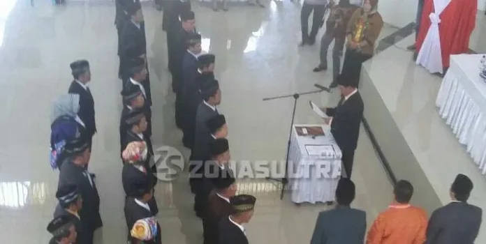 Sempat Dinonjob, Puluhan Pejabat Fungsional Bombana Kembali Dilantik
