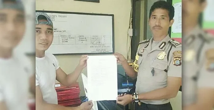 Aktivitas Tambang PT Sriwijaya Diduga Ilegal, FMLT Konut Laporkan ke Polsek Lasolo