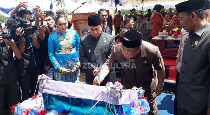 peresmian_dprd Asrun Resmikan Gedung DPRD Kendari Senilai Rp 60 Miliar
