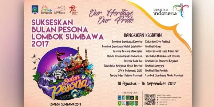 Bulan Pesona Lombok Sumbawa