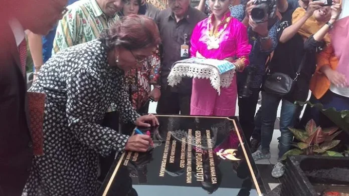 FPIK UHO Abadikan Nama Menteri Susi Pudjiastuti Jadi Nama Gedung