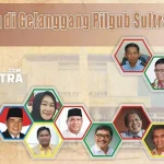 Cinta Segitiga Asrun-Amirul-Hugua Panas Dingin di Gelanggang Pilgub Sultra