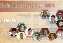 Cinta Segitiga Asrun-Amirul-Hugua Panas Dingin di Gelanggang Pilgub Sultra