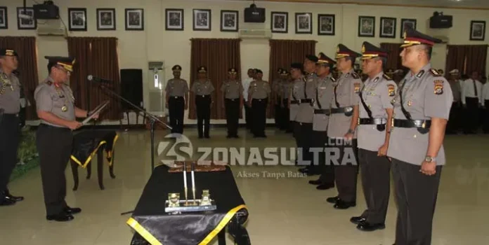 Tiga Pejabat Utama Polda Sultra Berganti