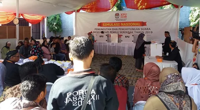 Gelar Simulasi Pemilu 2019, KPU Beri Pelayanan Khusus Difabel