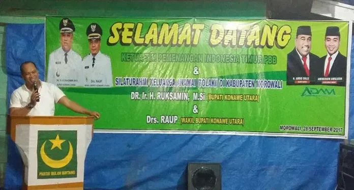 Hadiri Sosialisasi Bacabub dan Wacabub Morowali, Ini Pesan Ruksamin