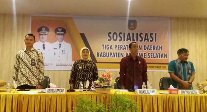 Sosialisasikan Tiga Perda Keuangan, Pemda Konsel Target Pertahankan WTP