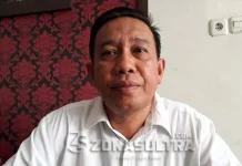 PBSI Sultra: Sarana Cabor Bulutangkis Porprov di Kolut Tidak Memadai Ketua Pengurus Provinsi (Pengprov) Persatuan Bulutangkis Seluruh Indonesia (PBSI) Sulawesi Tenggara (Sultra) Tahrir Tasruddin