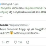 Pengumuman Seleksi Administrasi CPNS Kemenkumham Belum Dapat Diakses Pengumuman Seleksi Administrasi CPNS Kemenkumham Belum Dapat Diakses