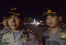 Jelang Pemilu, Polri dan TNI di Kendari Gelar Patroli Gabungan AKBP Jemi Junaedi