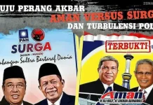 Menuju Perang Akbar Aman Versus Surga dan Turbulensi Politik Menuju Perang Akbar Aman Versus Surga dan Turbulensi Politik