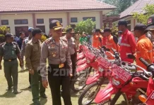 Kapolres Konsel Minta Anggotanya Tindak Tegas Pelaku Pembakaran Hutan Kapolres Konsel Minta Anggotanya Tindak Tegas Pelaku Pembakaran Hutan
